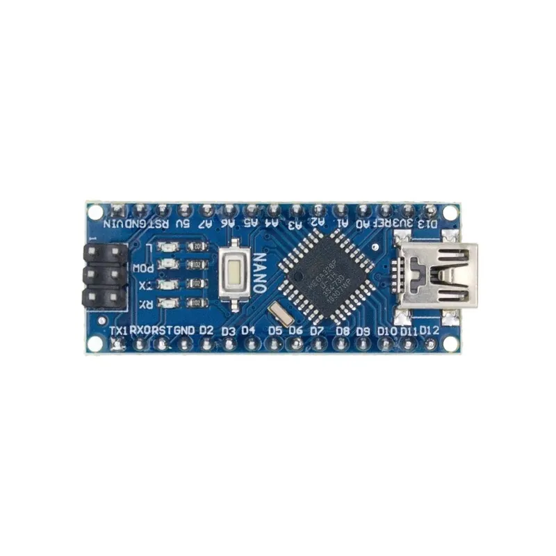Szín: kék-ATMEGA328P-AU - TENSTAR ROBOT Nano 3.0 vezérlő nano CH340 USB illesztőprogram ATMEGA328 ATMEGA328P nano Az Rendeld meg most