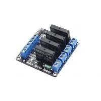 SSR relé modul Alacsony szint - 4 csatorna 24V DC Azonnal elérhető