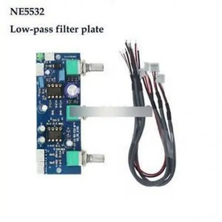 DC 12V-24V aluláteresztő szűrő NE5532 Subwoofer 2.1CH / előerősítő előerősítő panel Szezonális akció
