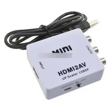 Vásárlói kedvenc HDTV Mini Composite 1080P HDMI és RCA audió videó AV CVBS adapter átalakító