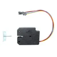 Szezonális akció Ajtózár 12V, 73x58x13,3mm, műanyag