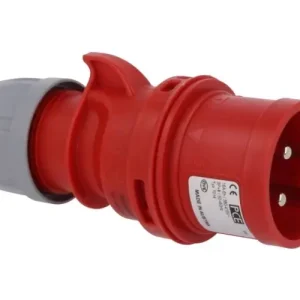 Akció Ipari dugvilla lengő fázisfordító 3P+E fázisfordító 16A 4P 400V(50+60Hz) piros IP44 Shark PCE