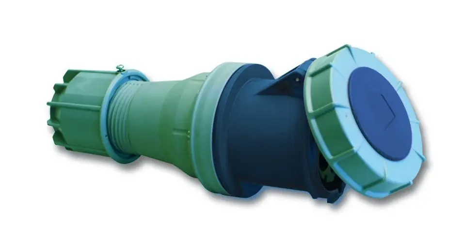 Ipari dugalj lengő 2P+E 125A 3P 230V(50+60Hz) kék egyenes IP67 műanyag 6h-pozíció PowerTwist PCE Legnépszerűbb