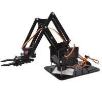 SG90/MG90 robotkar kéz akril - fekete - készlet Népszerű