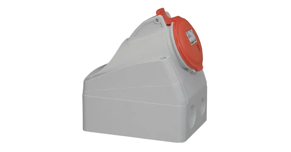 Exkluzív ajánlat Ipari dugalj falra szerelhető 3P+E 16A 400V(50+60Hz) piros P17 Tempra PRO Dafr-163k06m LEGRAND