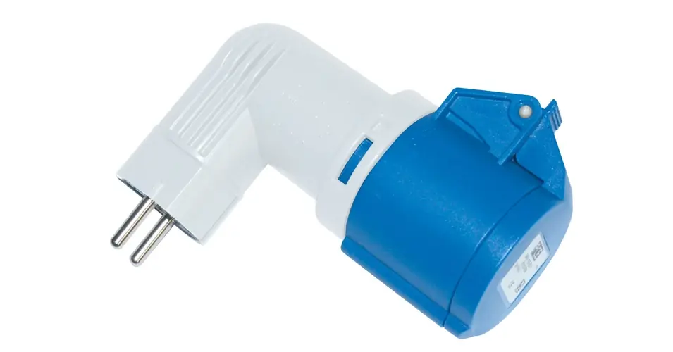 Bestseller Dugaszoló elosztóadapter 32A/400V ferde 1x16A3P230V műanyag hordozható IP20 fehér PCE