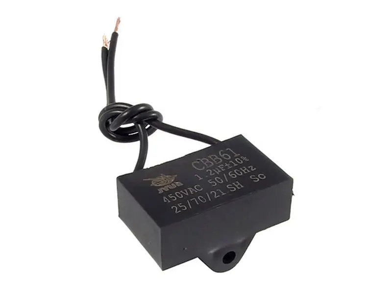 Szűrő kondenzátor 1,2uF 450VAC 37×23×13 (rögzítő füles) Kihagyhatatlan ajánlat