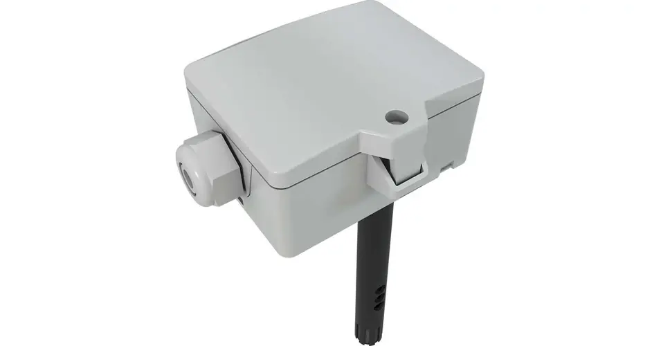 CO2 érzékelő légcsatornába 0…10V 150mm 150mm merülő hőérzékelő LK+CO2 Thermokon Újdonság