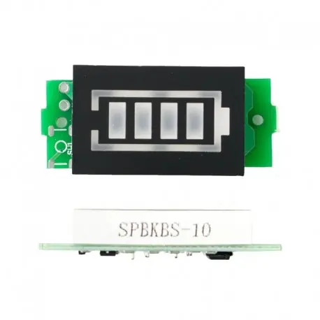 3S12.6V - 1S 2S 3S 4S egyszemélyes 3,7 V-os lítium akkumulátor-kapacitás jelző modul 4,2 V-os kék kijelzős elektromos Biztonságos fizetés