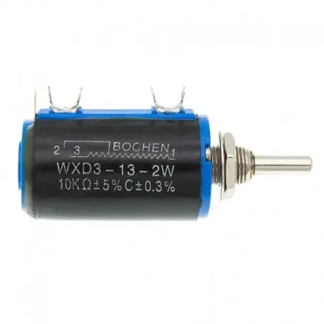 WXD3-13-2W-103 - WXD3-13-2W 103 tengelyátmérő 10K Ohm forgóoldali többfordulatú potenciométer Szezonális akció