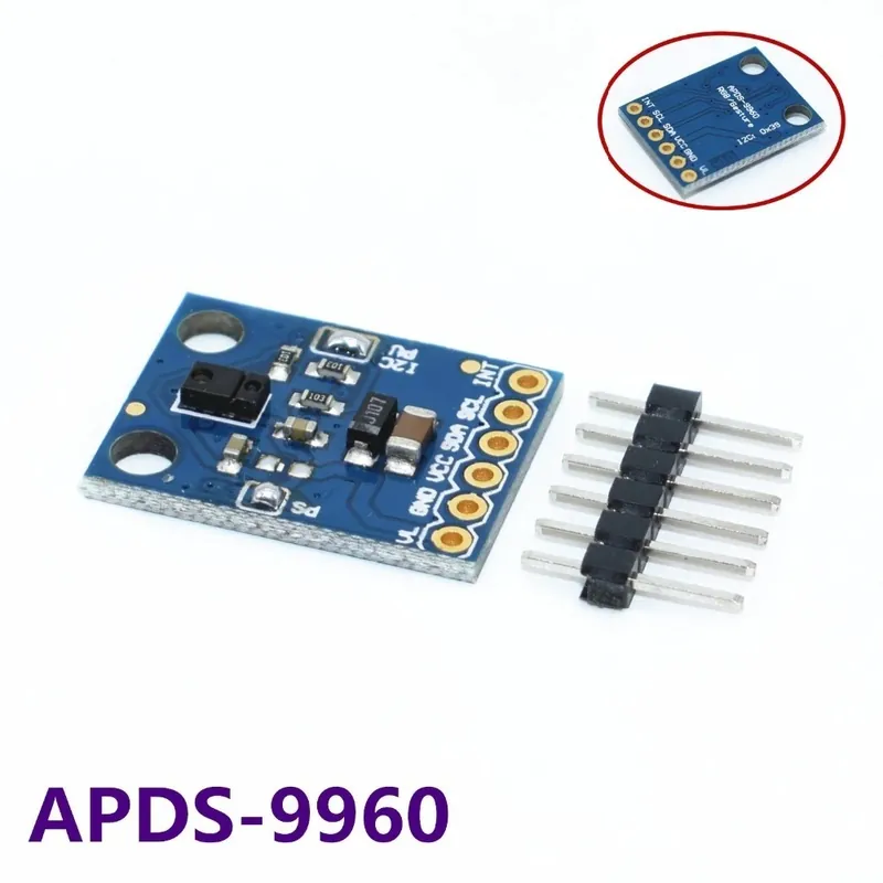 Akciós ár 1db GY-9960-3.3 APDS-9960 közelségérzékelés és érintésmentes gesztusérzékelés RGB és gesztus APDS9960 GY-9960