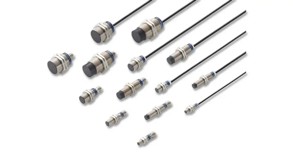 Induktív közelítésérzékelő síkbaálló 2mm-hatótáv menetes henger fém PNP záró 12-24V DC Panasonic Népszerű