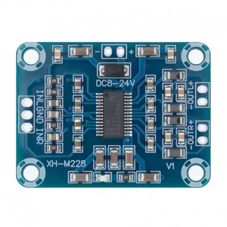 Újdonság TPA3110 modul - TPA3110 2X15W digitális audio sztereó erősítő kártya modul Mini Binaural AMP vezérlő 100dB DC 8-18V Max