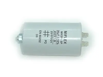 Olcsó Szűrő kondenzátor 35uF 450VAC 10% 50x83 (2 saru)