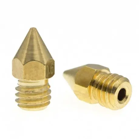 0,6 mm 1,75 mm - 10db MK7 MK8 fúvóka 0,6 mm-es 0,8 mm-es réz 3D nyomtatók alkatrészei Extruder menetes 1,75 mm-es M6 Kihagyhatatlan ajánlat