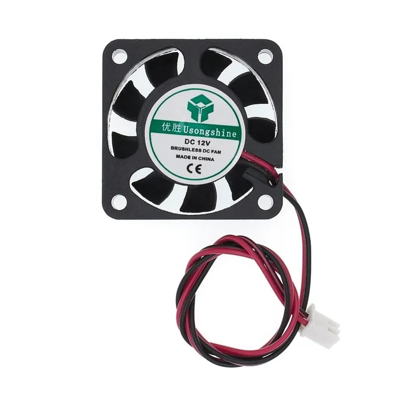 Utolsó esély Szín: 40x40x10 12V - 40x40x10mm 4010 ventilátorok 12V Volt Brushless DC ventilátorok hűtőborda hűtő hűtőradiátorhoz 3D