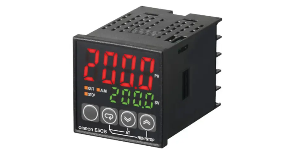 Hőmérsékletszabályozó előlapba hőelem/1RO 48x48mm 1csatorna 3A 50-60V E5CB-R1TC AC100-240AC OMRON Olcsó