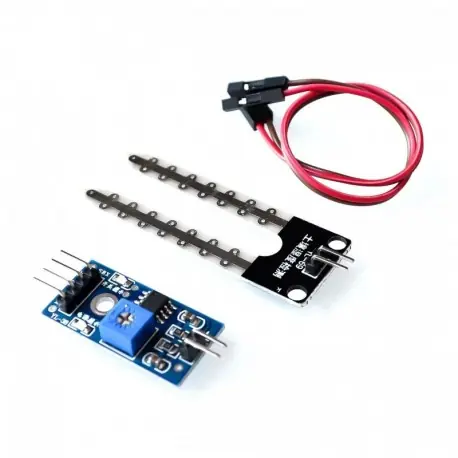 LM393 talajnedvesség-higrométer-érzékelő páratartalom-érzékelő modul fejlesztő tábla DIY robot intelligens autó Akciós ár