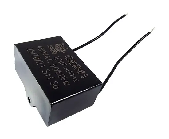 Rendeld meg most Szűrő kondenzátor 10uF 450VAC 10% 50x30x40mm (rögzítő füles)