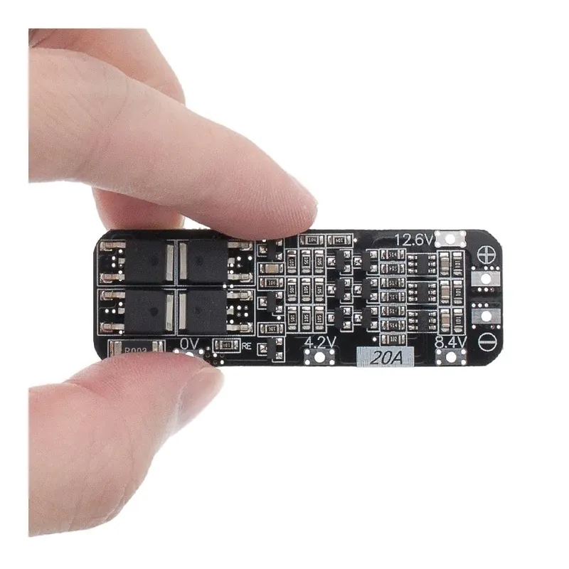 Expressz szállítás Szín: 3S 20A - 3S 20A Li-ion Li-ion Akkumulátor 18650 Töltő PCB BMS Védőtábla Fúrómotorhoz 12.6V Lipo Cell Modul