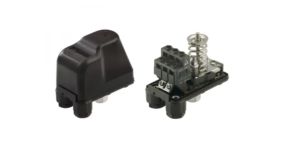 Nyomáskapcsoló 3-fázisú vízre 1bar- 5bar 3-ny 16A/AC-3/400V R1/4 "-csatlakozás PT-5 ITALTECNICA Csak ma