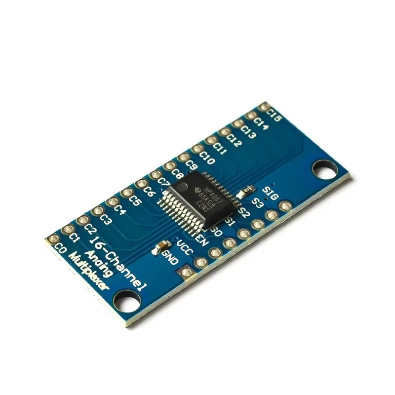 Exkluzív ajánlat 10 DB/LOT CD74HC4067 16 csatornás digitális multiplexer kiszakító kártyamodul