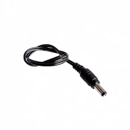 Népszerű 10 db férfi 5,5X2,1 mm-es egyenáramú tápcsatlakozó adapter kábel kábelkötegű vezeték