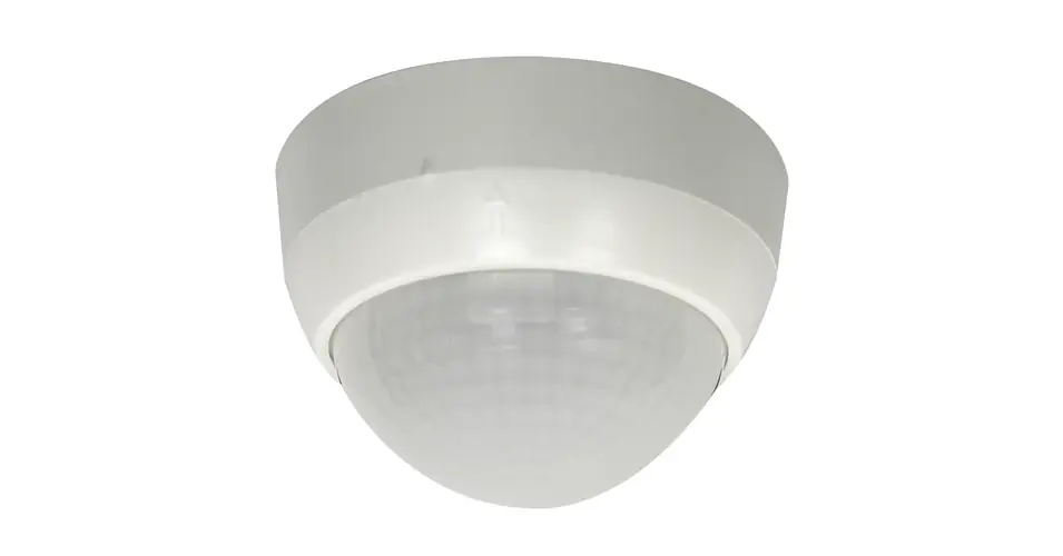 Gyors szállítás Jelenlétérzékelő master felületre magasra 22x44m 360° PIR 2300W 230V fehér PD4-M-1C-GH-AP B.E.G.