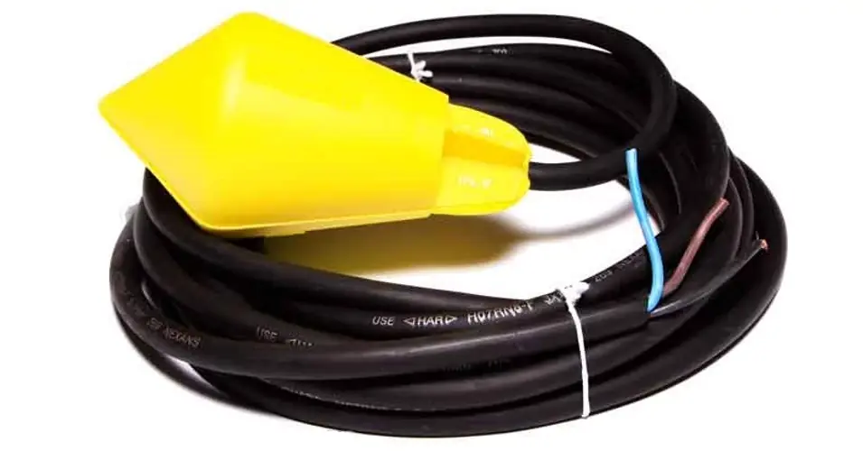 Újdonság Úszókapcsoló 10m Neoprene 1P váltó 250VNévleges üzemi feszültség Ue -AC 20A IP68 ATMI