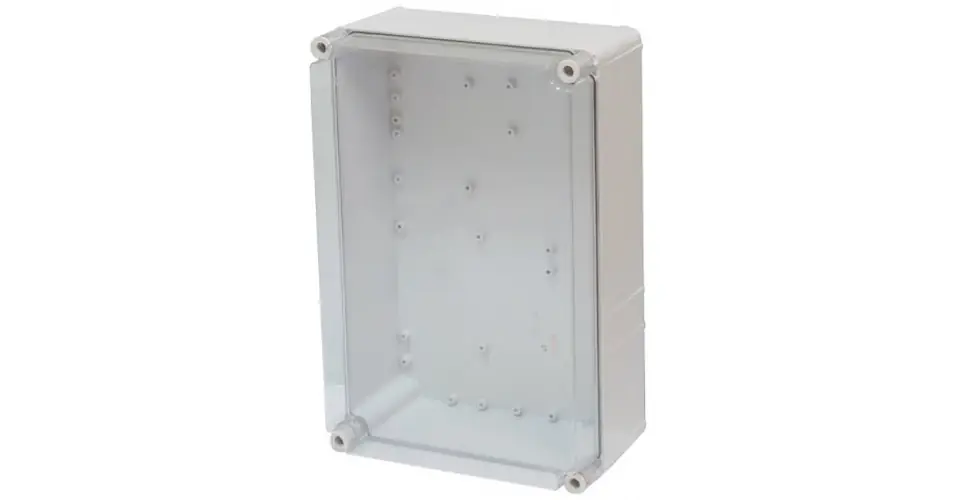 Legkelendőbb Üres szekrény átlátszó fedéllel műanyag 450mmx 300mmx 170mm IP65 PVT 3045 - ÁF Csatári Plast