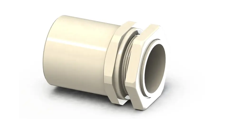 Csőadapter MŰ-I 36 védőcső/M40anya műanyag szürke AM Csatári Plast Kedvezmény