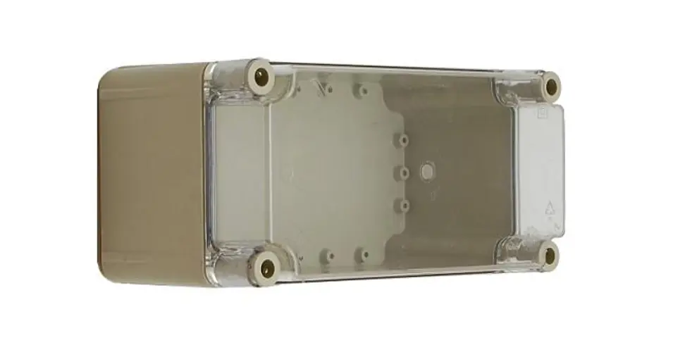 Árcsökkenés Üres szekrény átlátszó fedéllel műanyag 300mmx 150mmx 170mm IP65 PVT 1530 - ÁF Csatári Plast