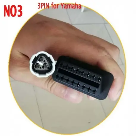 NO3 - Profes EFI National IV motorkerékpár motorhiba-érzékelő adapter OBD2 16Pin - 3PIN / 4PIN / 6PIN átalakító dugó Árengedmény