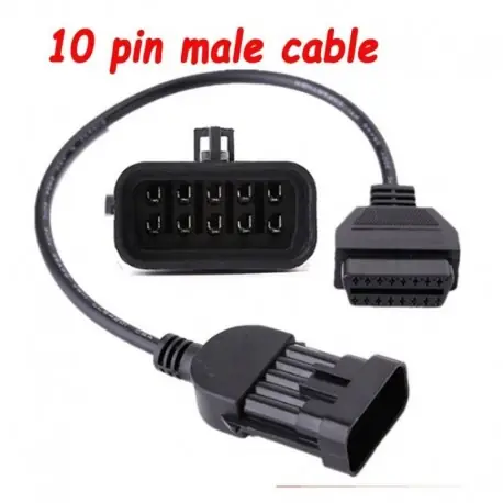 Kedvezményes ár 10pin - 16pin kábel - Hotsale OPCOM 2014V V1.99 FTDI FT232RQ OP COM 120309a az OPEL autodiagnosztikai szkennerhez op-com 1.99