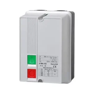 Végkiárusítás Komplett motorindító tokozott direkt 1,5-2,2A 0.37kW/400VAC-3 380-400VAC IP54 DTMn-K5 Ganz KK