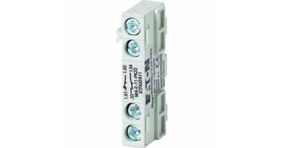Segédérintkező blokk motorvédőhöz előlapra rádugható 1-z 1-ny 1A/AC15/230V NHI-E-11-PKZ0 EATON Exkluzív ajánlat