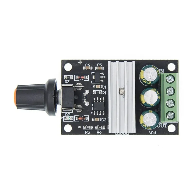 1db DC 6V 12V 24V 28VDC 3A 80W PWM motor fordulatszám szabályozó Szabályozó Állítható Változtatható fordulatszám Rendeld meg most