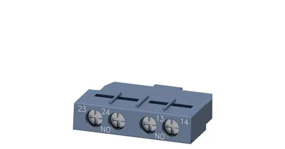 Ingyenes szállítás Segédérintkező blokk homlokoldali 3RV2-höz 2z 0.5A/AC15/230V csavaros SIRIUS SIEMENS
