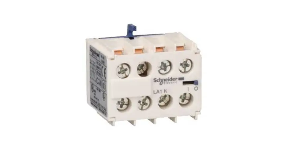Segédérintkező blokk K-hoz előlapra rádugható 1-z 3-ny 10A/AC15/230V TeSys LA1-K Schneider Bestseller