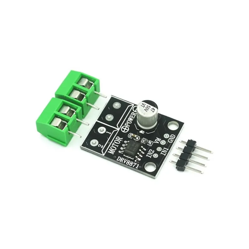 Szuper ajánlat DRV8871 H-Bridge csiszolt egyenáramú motorvezérlő tábla az Arduino PWM vezérléséhez 3.6A Max belső áramérzékelés
