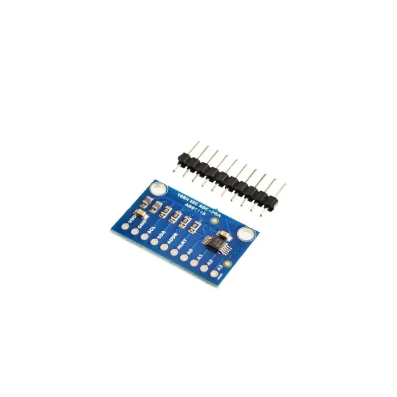 Rendeld meg most ADS1115 - I2C ADS1015 ADS1115 16 bites ADC 4 csatornás modul programozható erősítővel, 2,0 V - 5,5 V RPi