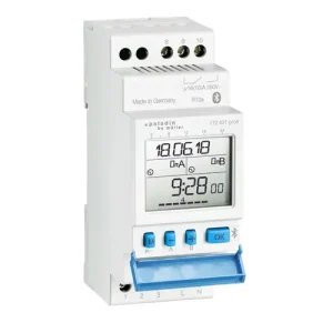 Kedvezményes ár Kapcsolóóra digitális LCD bluetuth napi heti 2 váltó 16A 2M 172 421 pro4 Paladin Hugo Müller