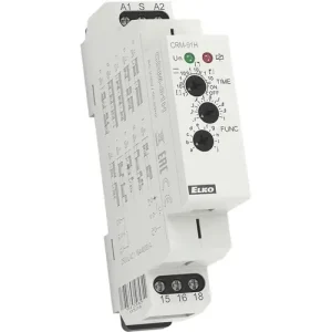 Ingyenes szállítás Sorolható időrelé 10-funkciós 0,1s-10nap 1-v 230V50Hz Elko EP
