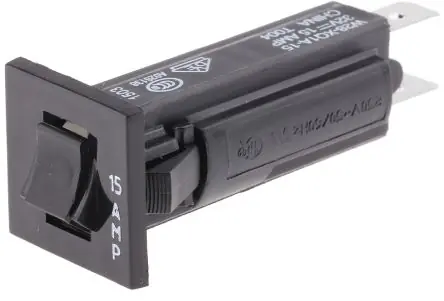 Legnépszerűbb Túláramvédő kapcsoló 15A 250Vac/32Vdc, W28-XQ1A-15