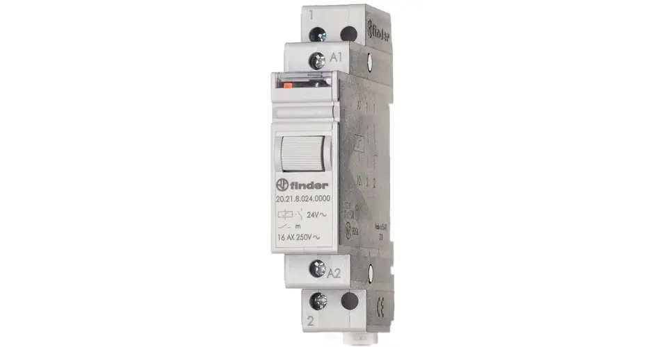Árengedmény Impulzusrelé sorolható 16A 12V/ DC-műk. 2000W/izzó 1000VA/fcső 1-z 1M 20.21.9.012.4000 FINDER