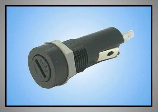 Olcsó Biztosíték tartó 5x20mm Bajonettzár 250V 6,3A PTF70