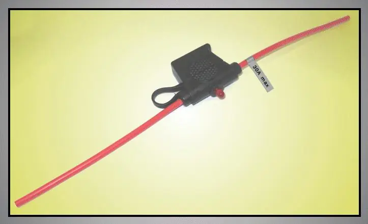 Nézd meg most Autós lengő biztosíték tartó max: 30A+LED