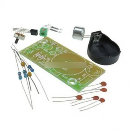 Új, egyszerű FM vezeték nélküli mikrofon alkatrészek elektronikus edzés DIY készlet 80 MHz-108MHz Ne maradj le