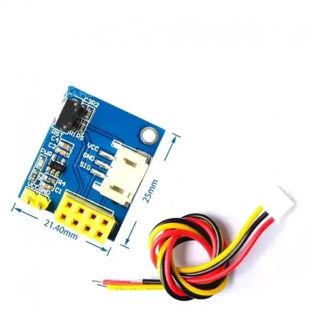 ESP8266 ESP-01 ESP-01S WS2812 RGB LED vezérlő modul az IDE WS2812 fénygyűrűhöz intelligens elektronikus barkács Szuper ajánlat