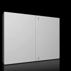 Árcsökkenés Szekrény fali acél szerelőlappal 760mm 1000mmx 210mmx IP55 AX Rittal